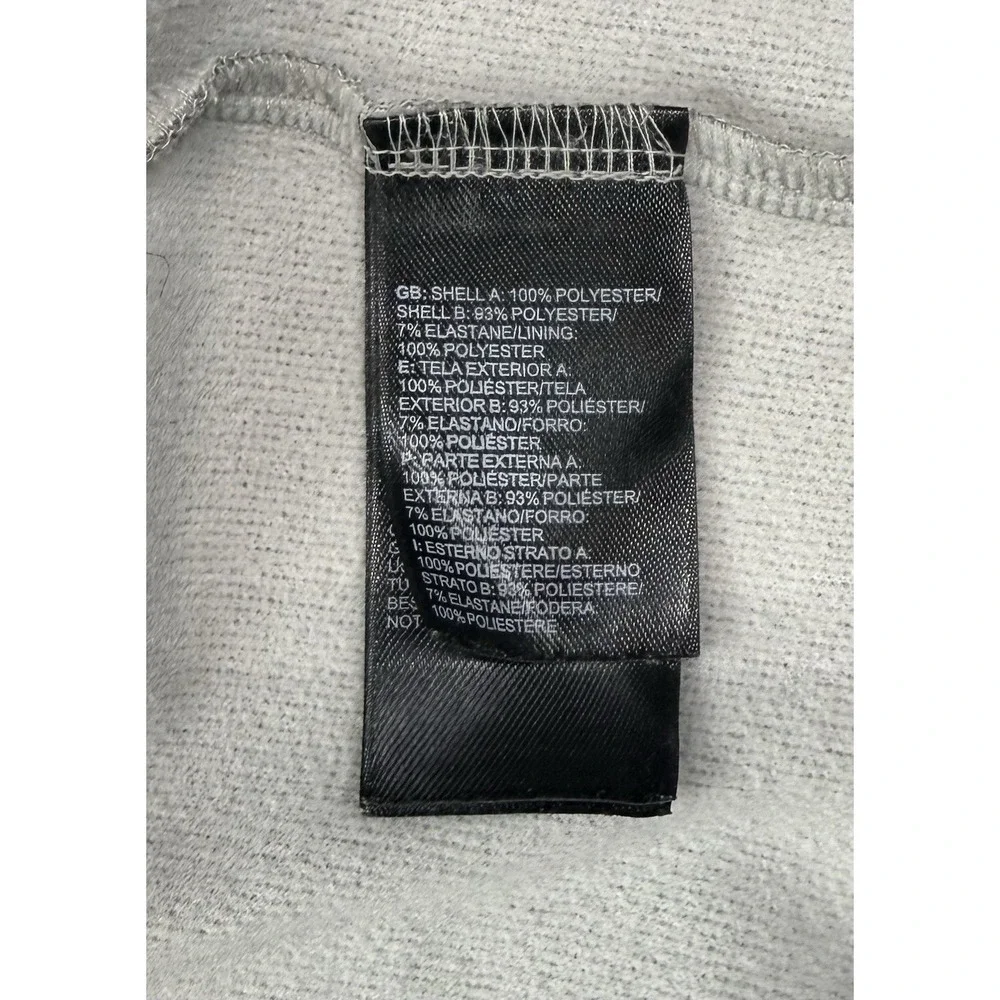 The North Face 1/4 Zip Pullover Men's Poly Fleece Jacket Zipped Pocket XL